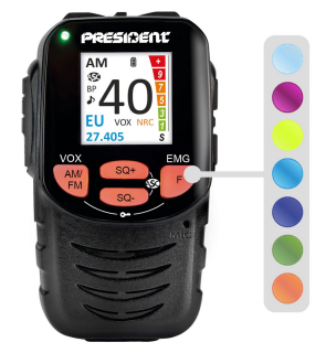 President William II CB-Mobilfunkgerät